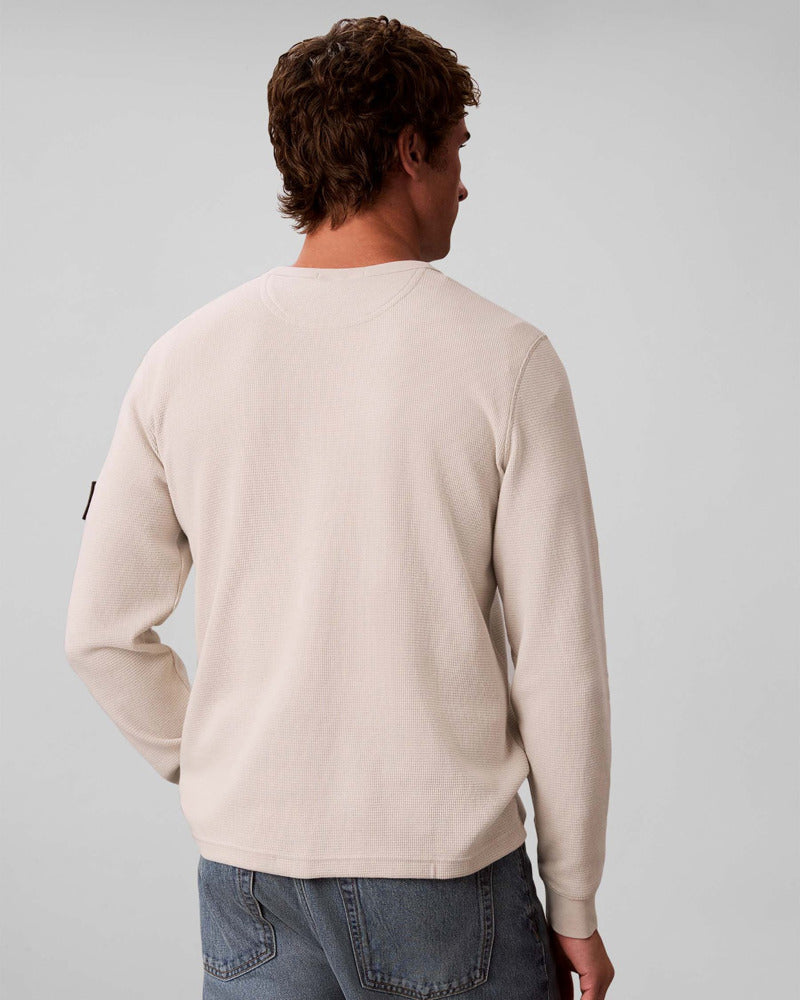 LS WAFFLE BADGE TEE