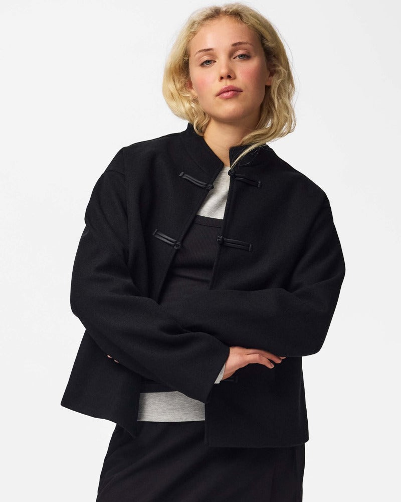 PCLISA JACKET W. MANDARIN