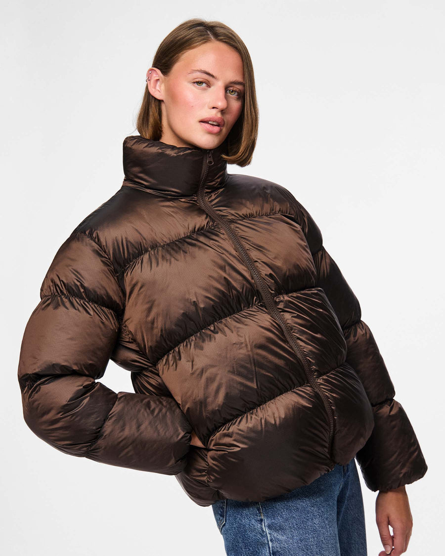 PCMILLA SHINY PUFFER JACKET