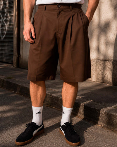 Pablo Pleated ShortsThumbnail 