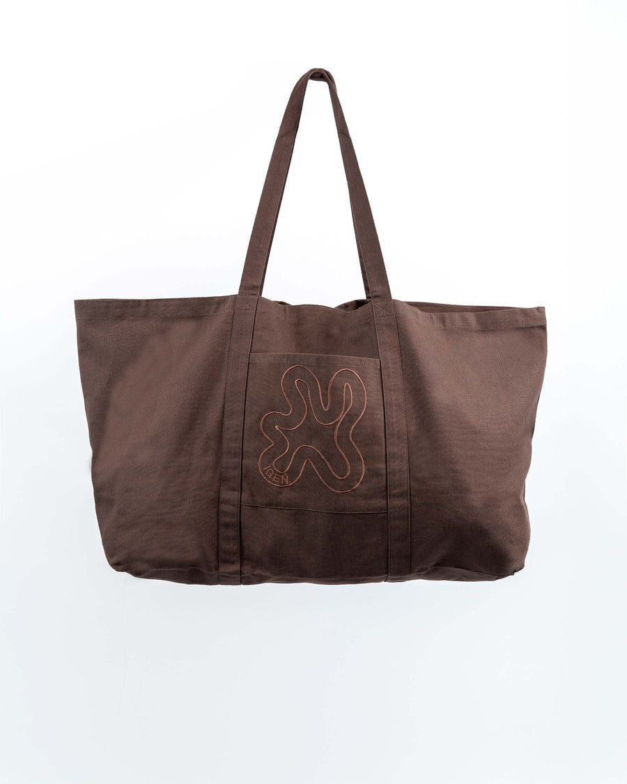 BROWN // MEGA SHOPPER