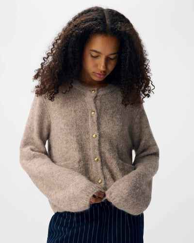 OBJSAGGIA RE L/S KNIT CARDIGANThumbnail 