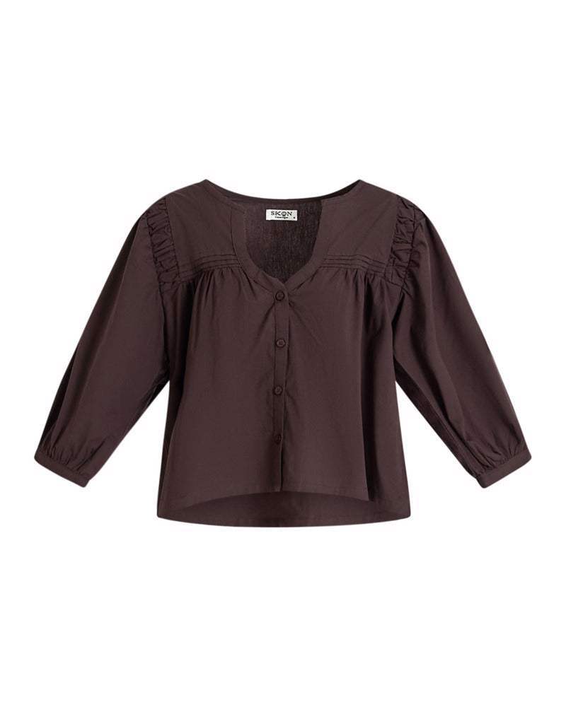 Dina cotton blouse