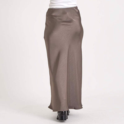 Valery satin skirtThumbnail 
