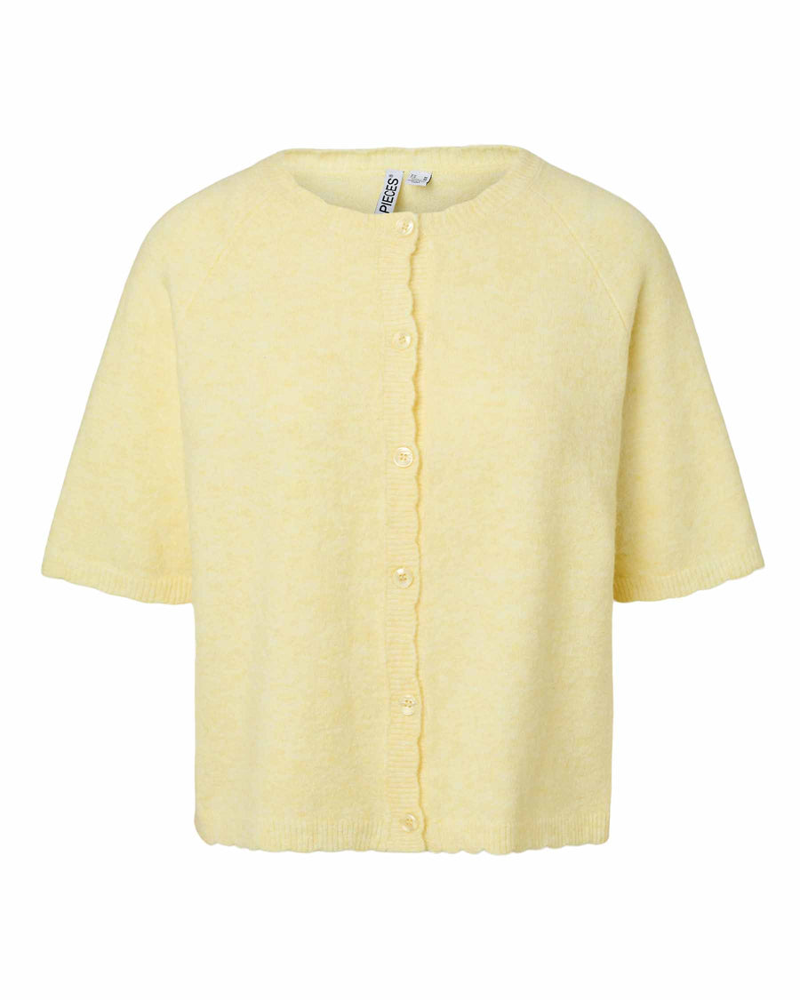 PCRATH O-NECK KNIT CARDIGAN