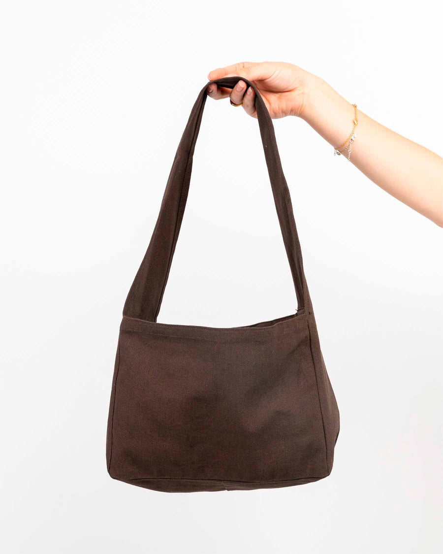 BROWN // MINI SHOPPER