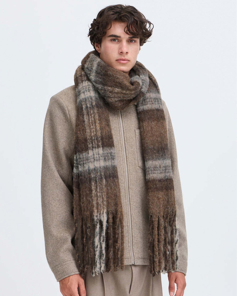 CFTHIES CHECKED SCARF