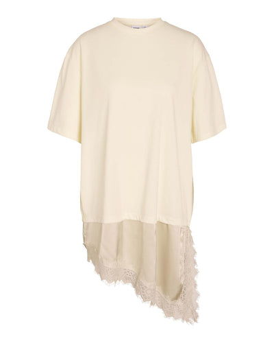 NMFILLA OVERSIZE SATIN LACE TEEThumbnail 