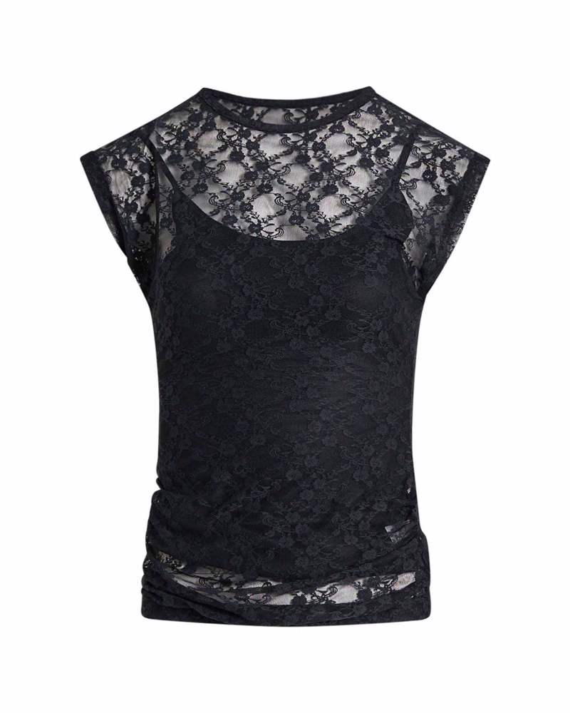 Purea lace top
