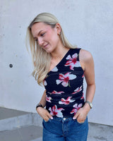 Purmillymy one shoulder top