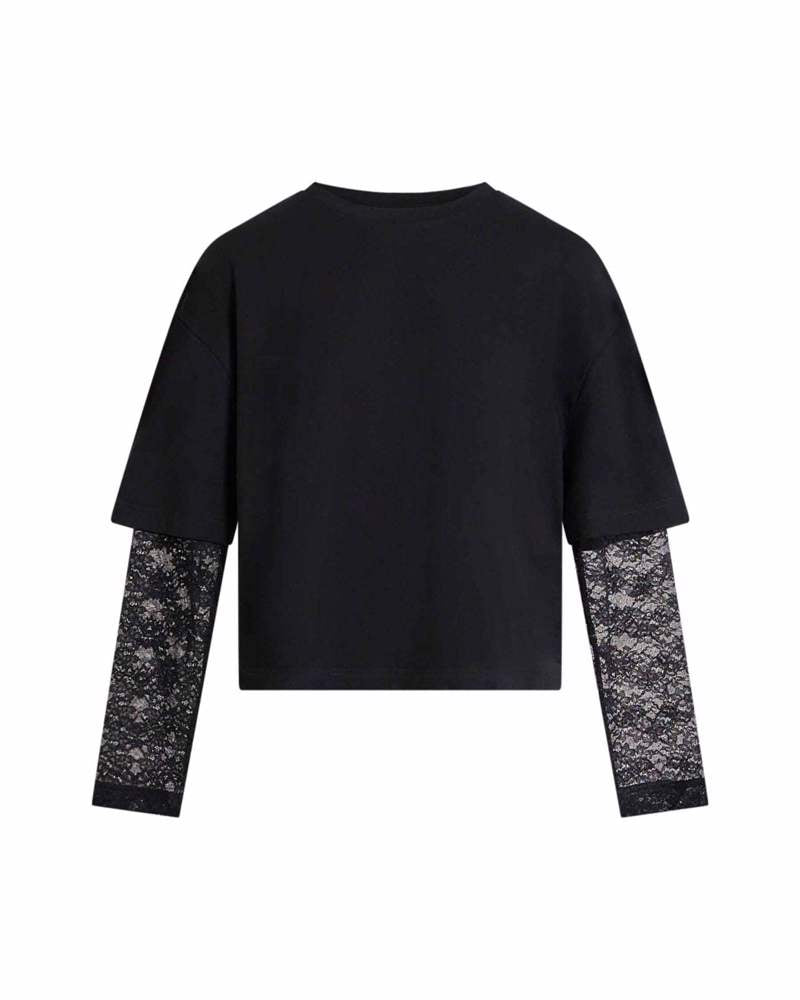 Serena lace tee