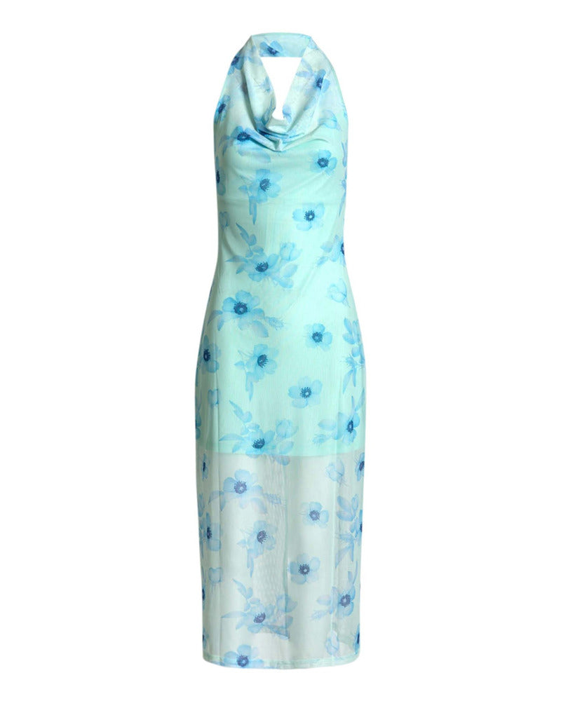 Pursofia waterfall dress