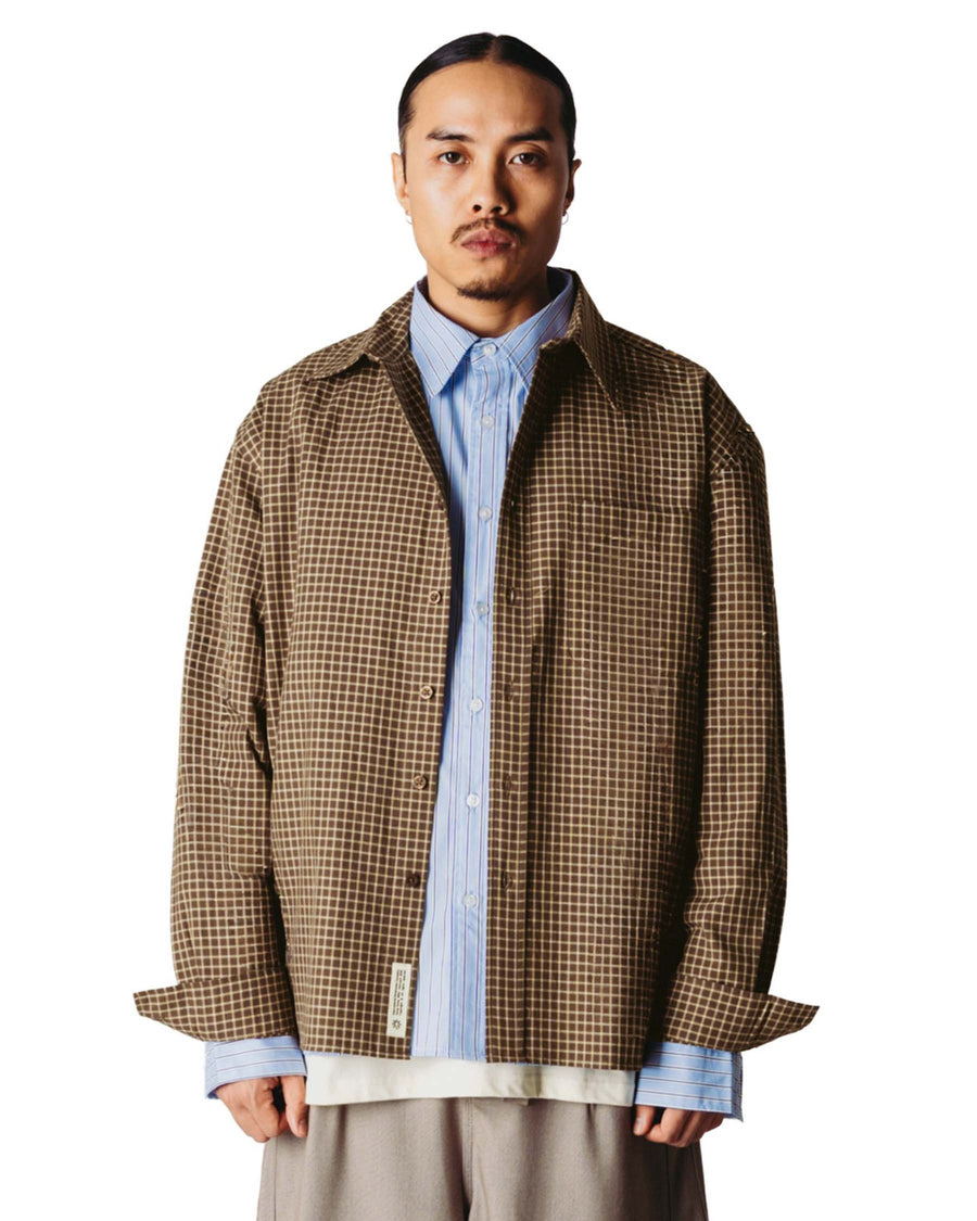 WBBuzo Man Check Shirt