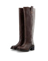BIAMARY Knee High Boot Leather