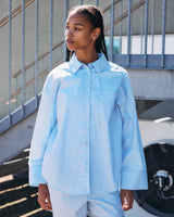 NMFRIDA L/S BUTTON LACE SHIRT