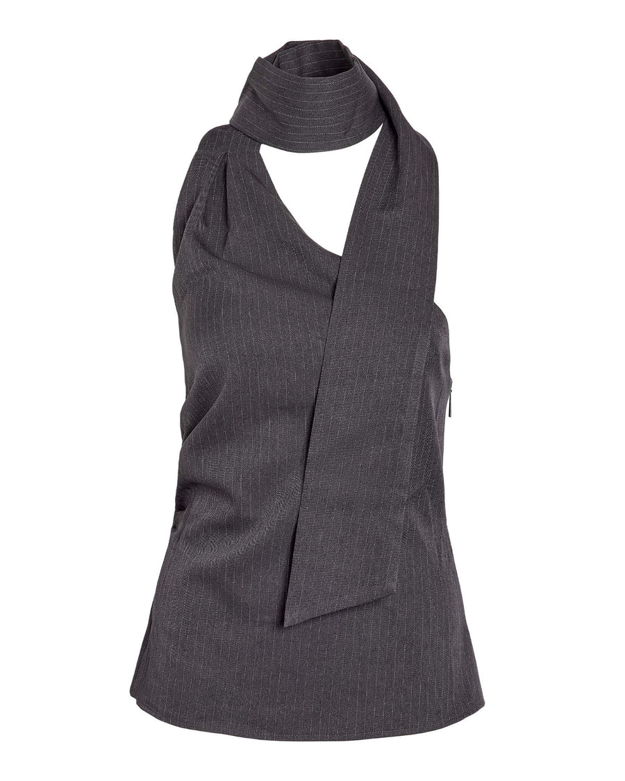 NMPINE ONESHOULDER SCARF TOP