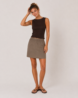Puranneli linen skirt