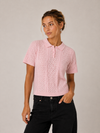 Alba ss knit polo