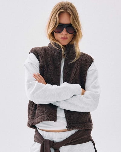 NMMASEY SHORT TEDDY VESTThumbnail 