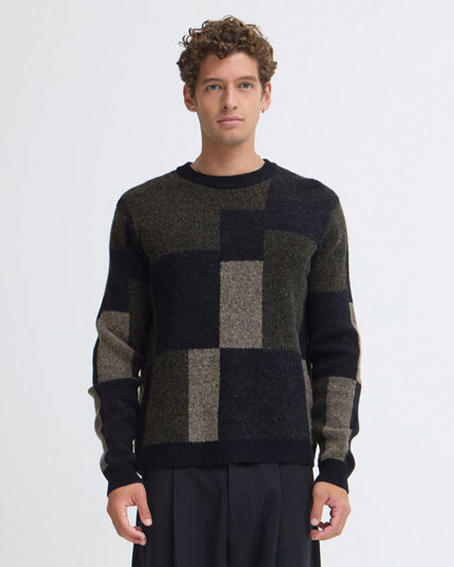 CFWIREN GEOMETRIC KNIT