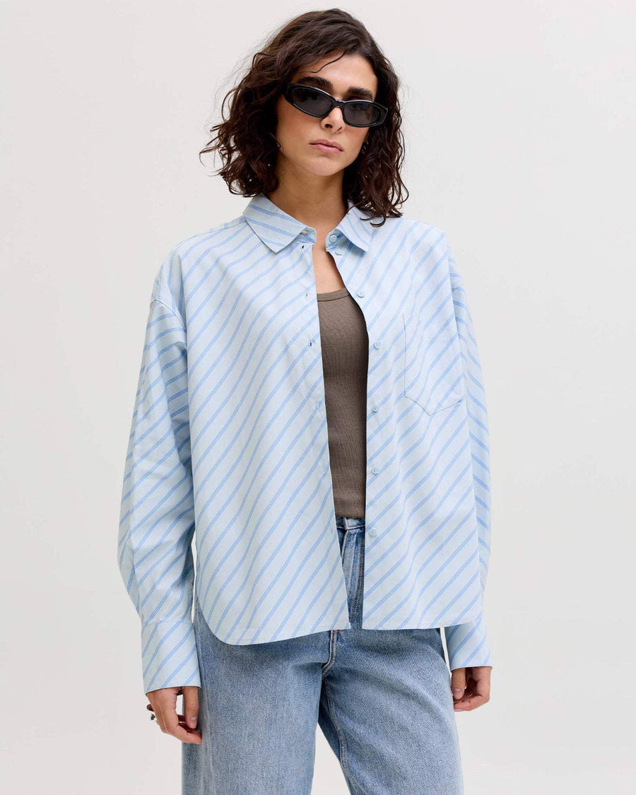 JXJAMIE RELAXED POPLIN SHIRT