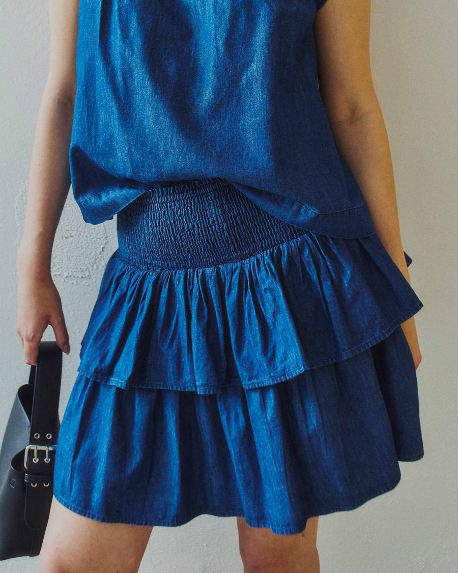 Fenja denim skirt