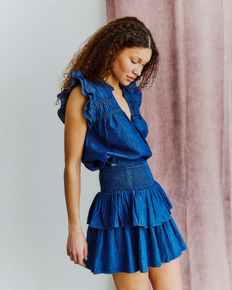 Fenja denim skirt