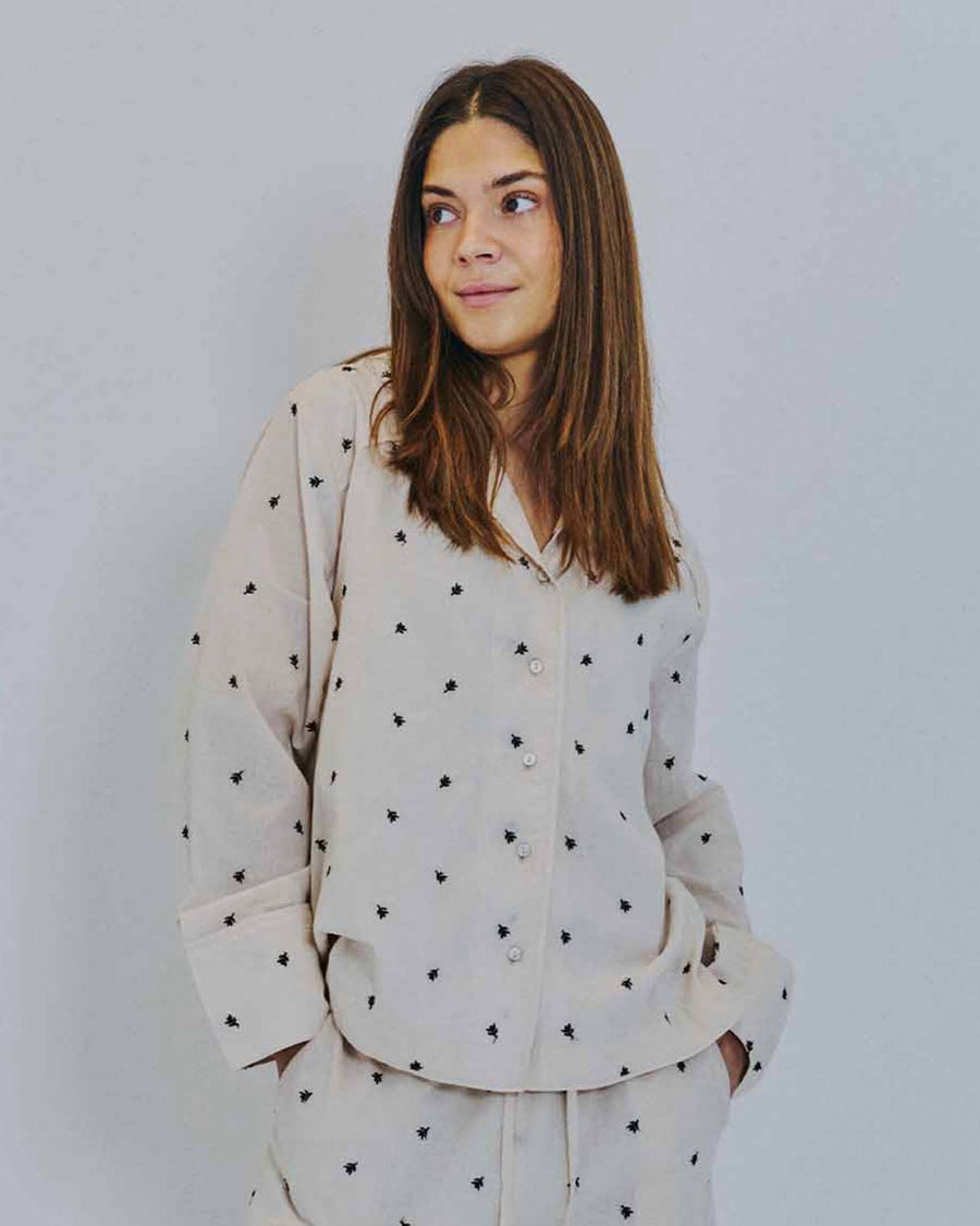 Orlina embroidery shirt