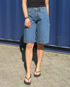 JXELEANOR MW LONG DENIM SHORTS