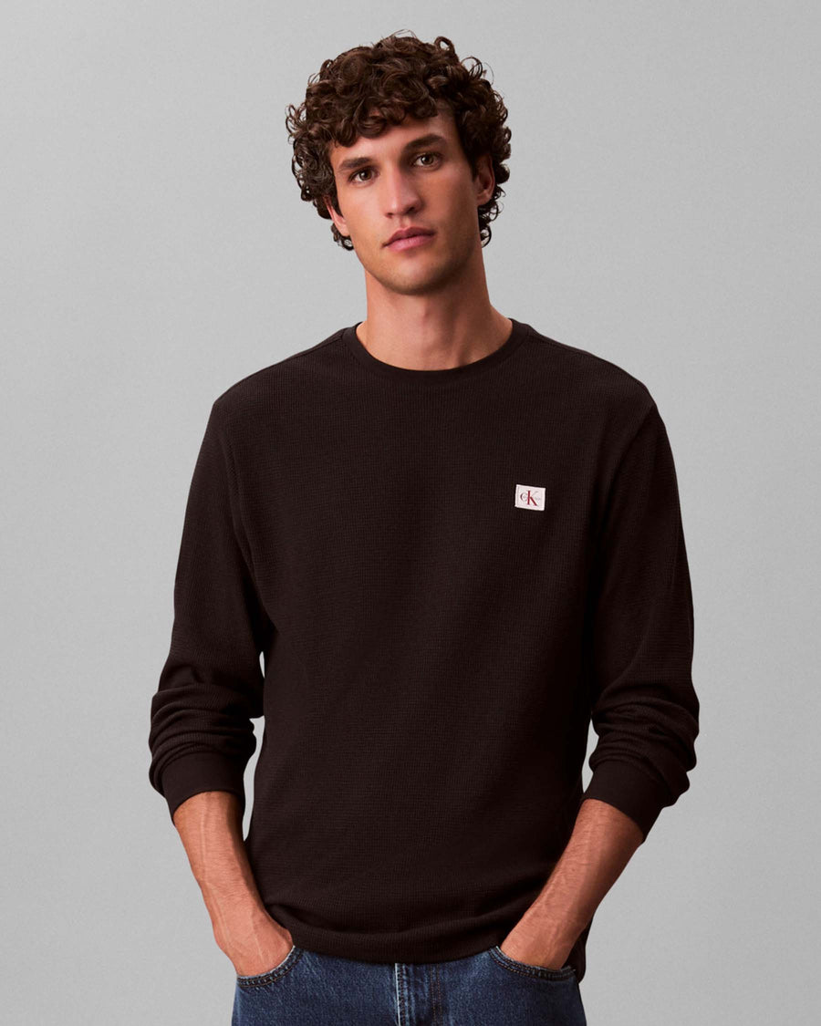 LS WAFFLE BADGE TEE