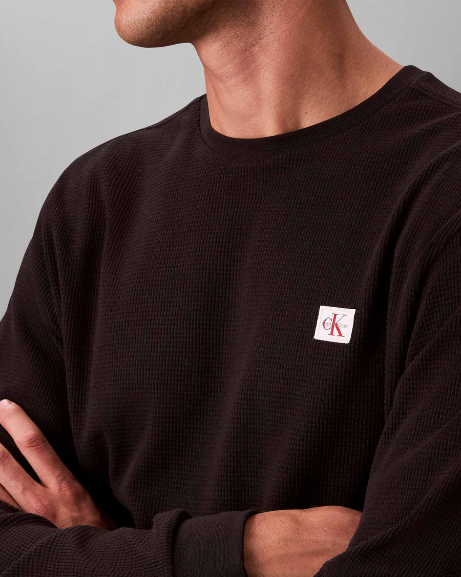 LS WAFFLE BADGE TEE
