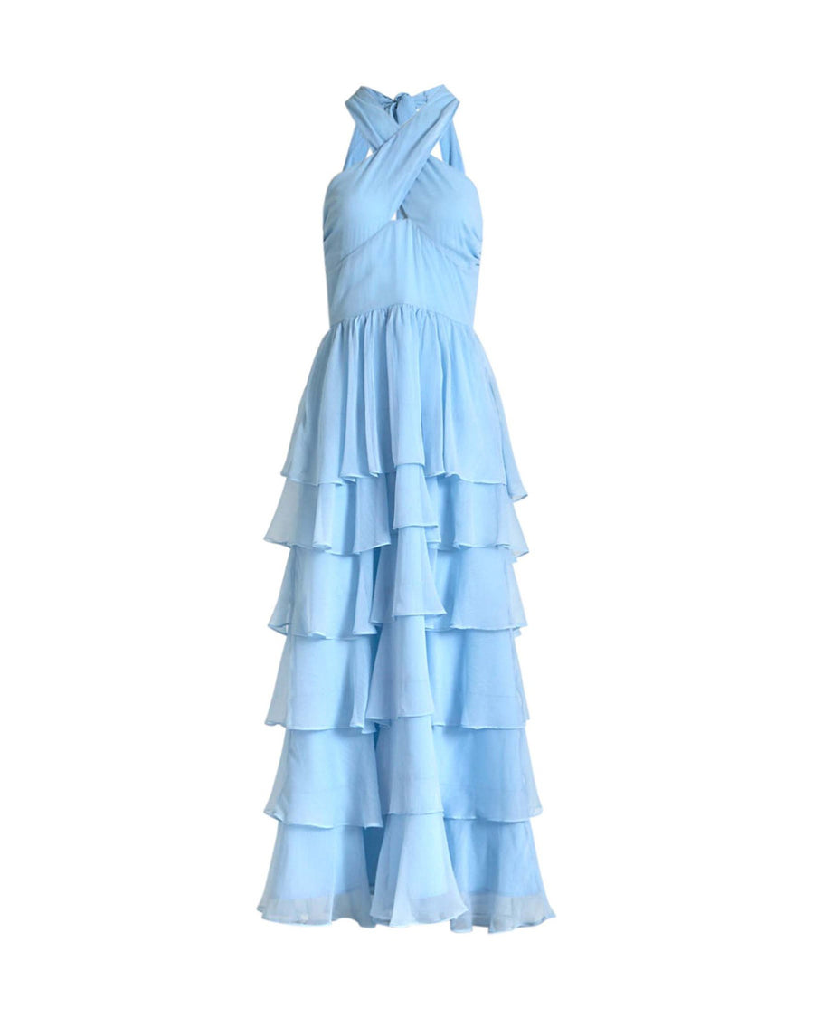 Zelie chiffon dress