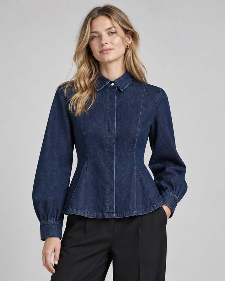 Glynis denim shirt