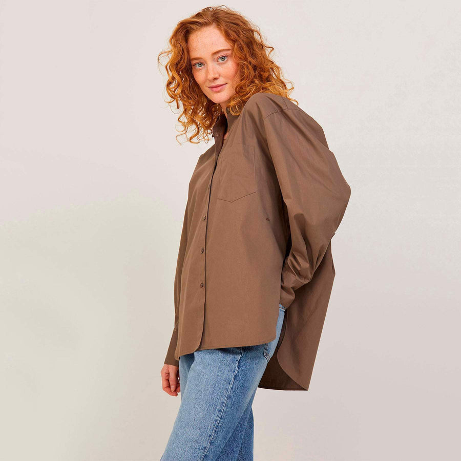 JXJAMIE RELAXED POPLIN SHIRT