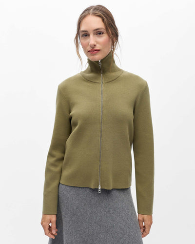 OBJREYNARD L/S RE ZIP CARDIGANThumbnail 