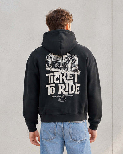 Boxy Printed HoodThumbnail 