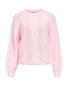 OBJFLORA RE L/S KNIT