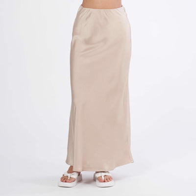 Valery satin skirtThumbnail 