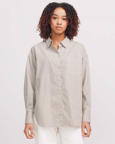 JXJAMIE RELAXED POPLIN SHIRTThumbnail 