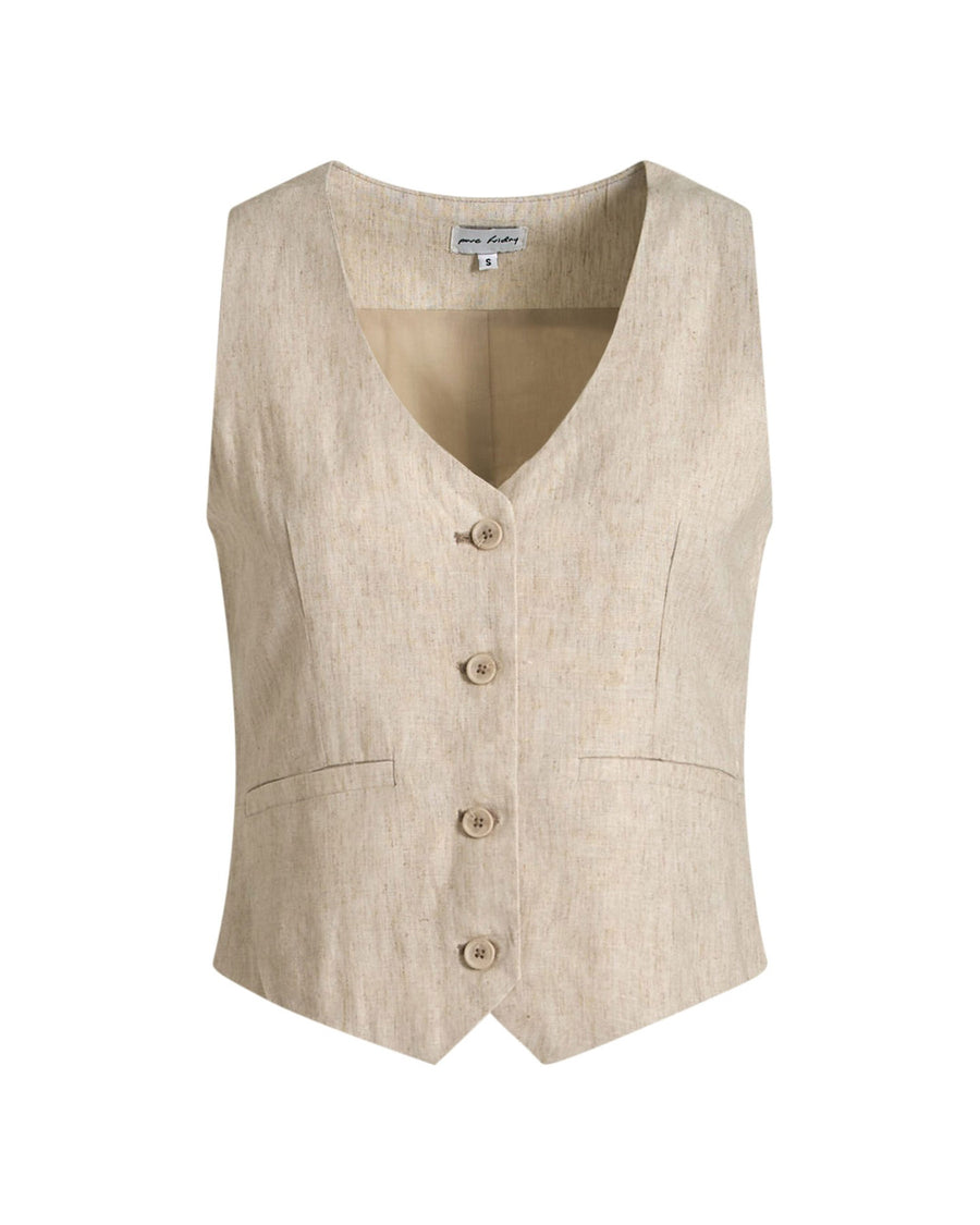 Puragnes linen vest