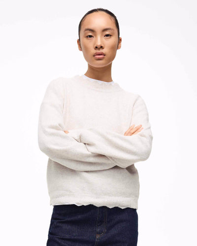 VINIKOLINA O-NECK L/S KNIT TOPThumbnail 