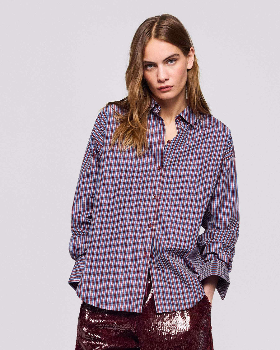 JXJAMIE RELAXED POPLIN SHIRT