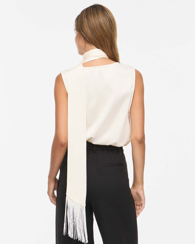 VIRAIMA S/L TOP W/ SCARFThumbnail 