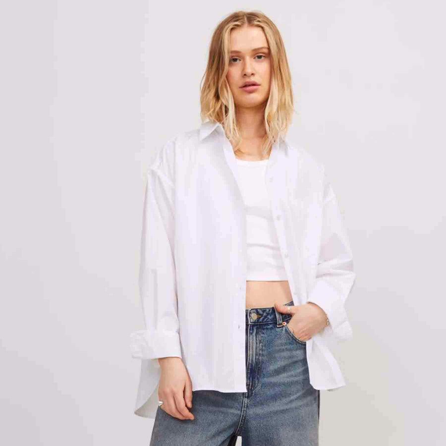 JXJAMIE RELAXED POPLIN SHIRT