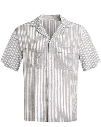 Silvio linen shirt ssThumbnail 