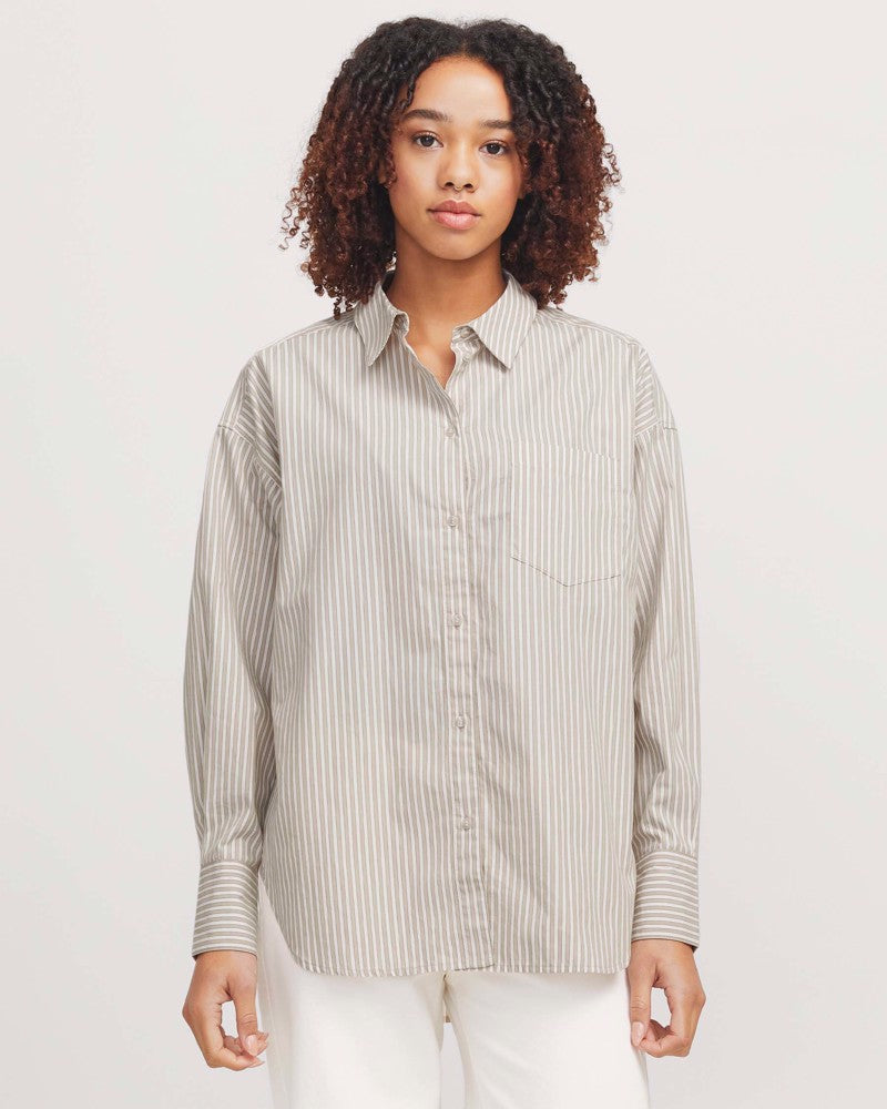JXJAMIE RELAXED POPLIN SHIRT