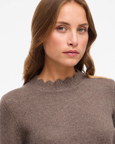 VINIKOLINA O-NECK L/S KNIT TOPThumbnail 