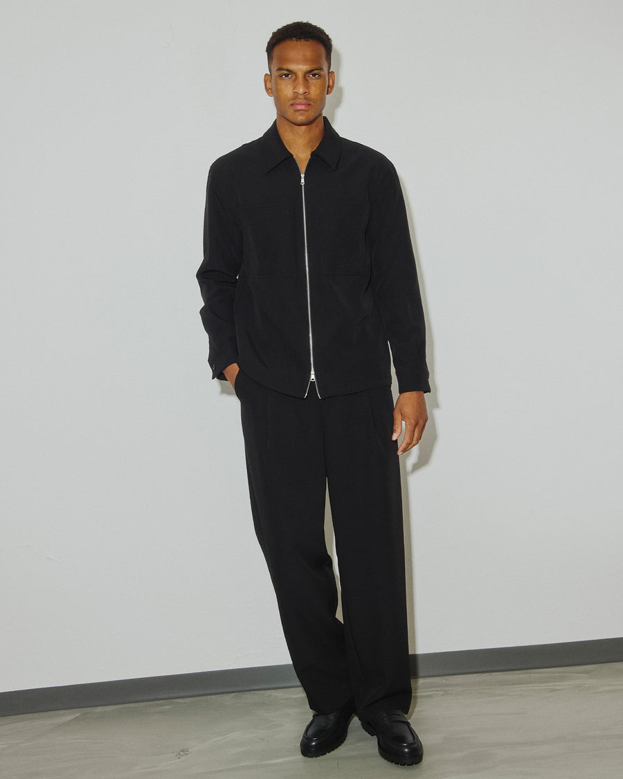 Matt Pleated Pant