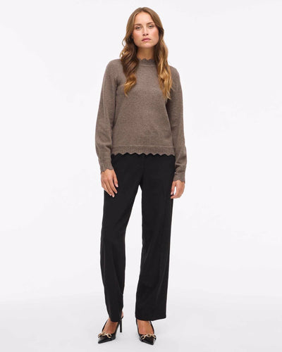 VINIKOLINA O-NECK L/S KNIT TOPThumbnail 