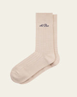 Crew Waffle Socks